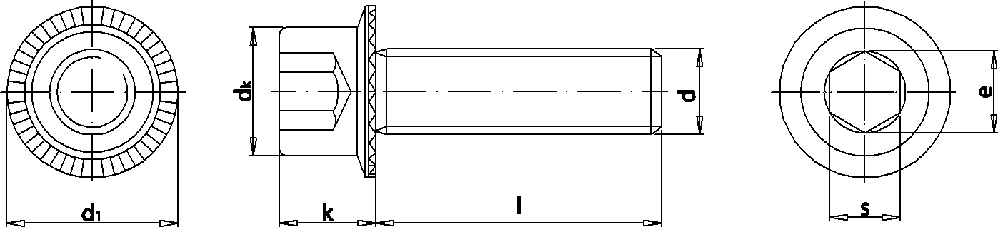 Sicherungsschrauben Innensechskant RIPP W251 - WEWO